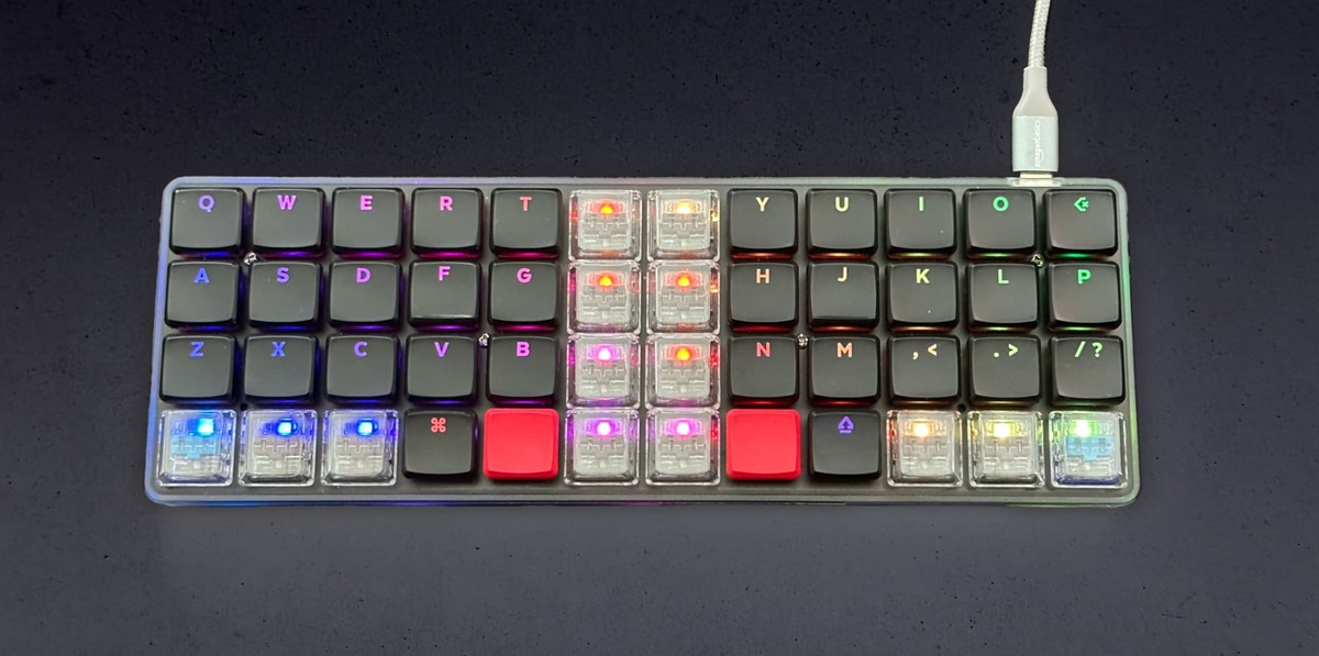 Mijn technik keyboard met 34 toetsen